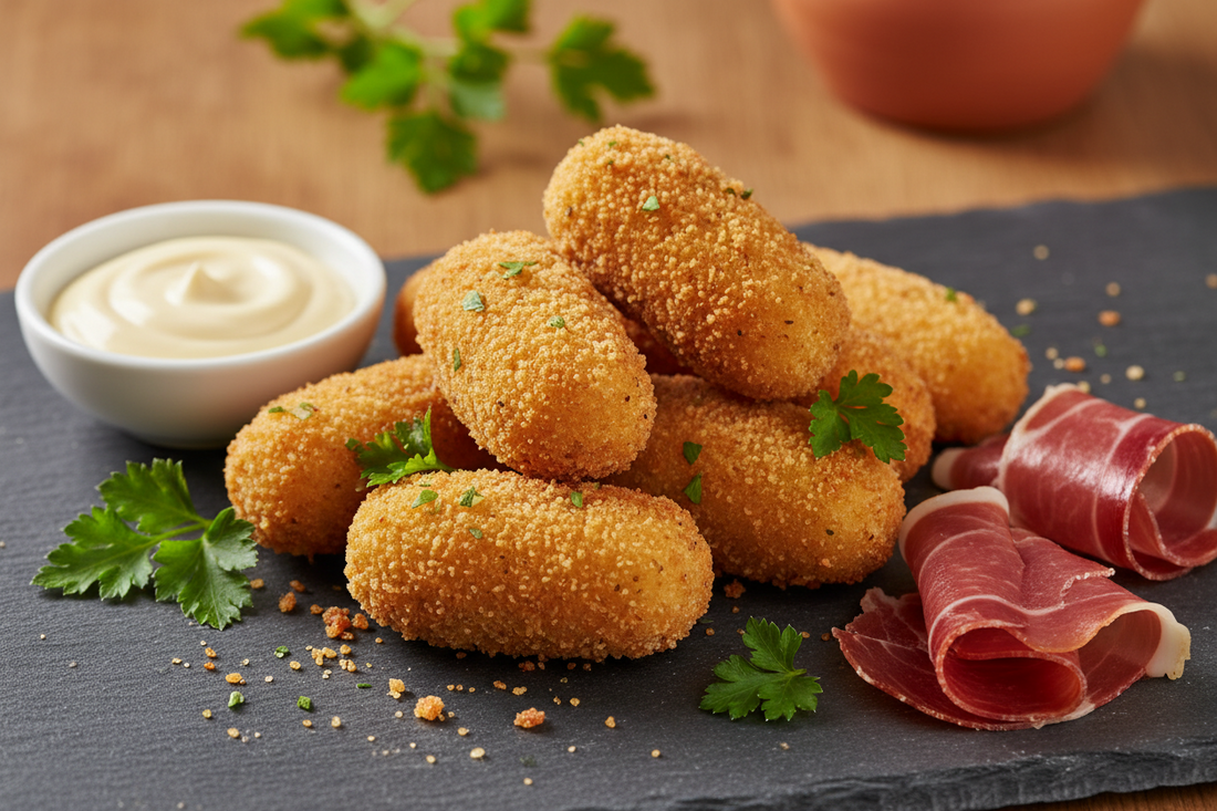 Jamón Serrano & Manchego Croquetas Recipe