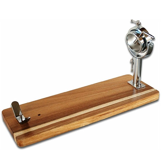 Professional Ham Stand with Rotating System - Solid Wood and Stainless Steel 